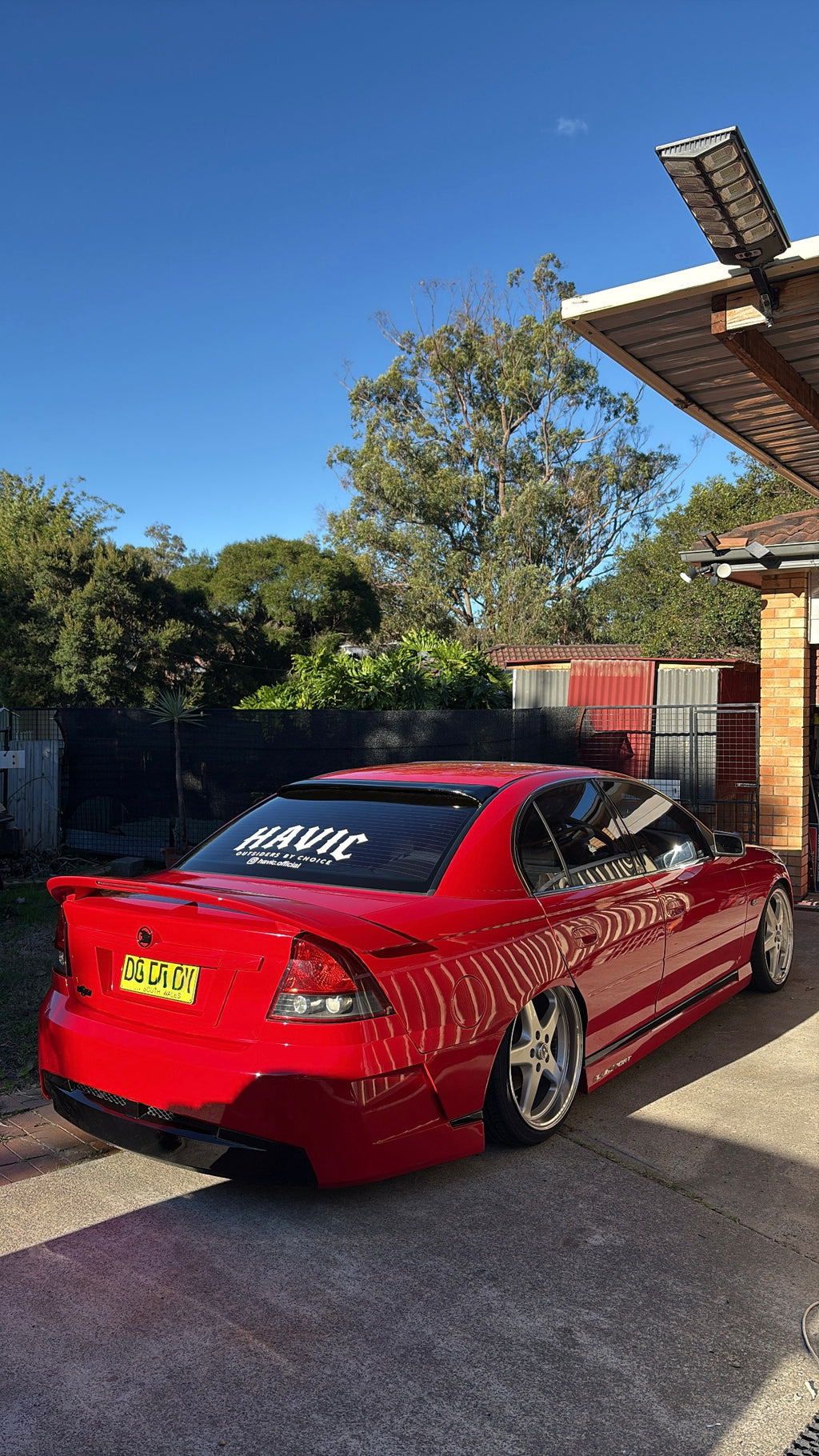 HAVIC Rear Window Sticker – White (With Outsiders By Choice & Instagram)
