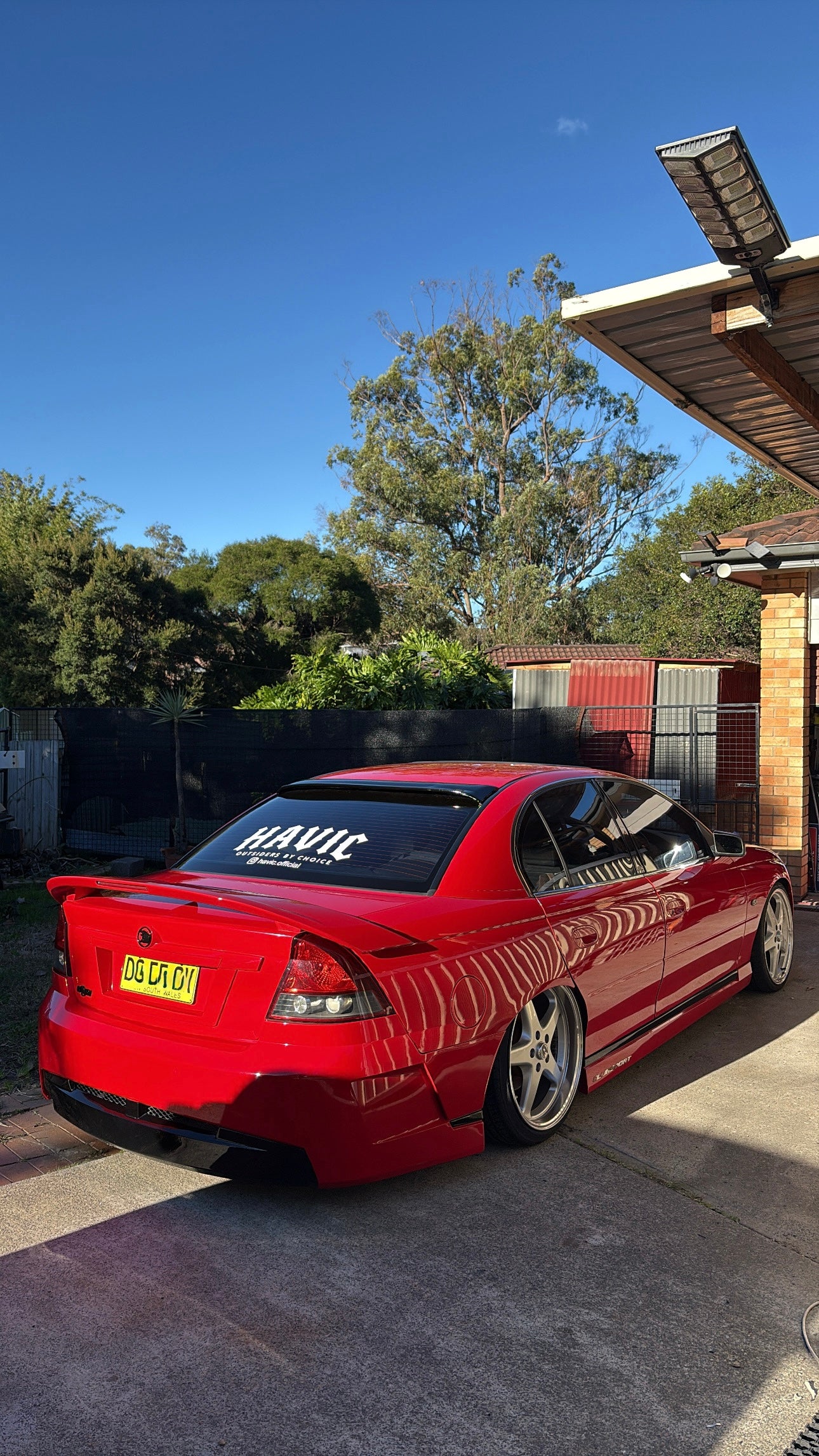 HAVIC Rear Window Sticker – White (With Outsiders By Choice & Instagram)