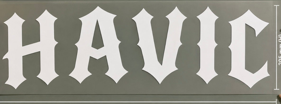 MEDIUM HAVIC STICKER